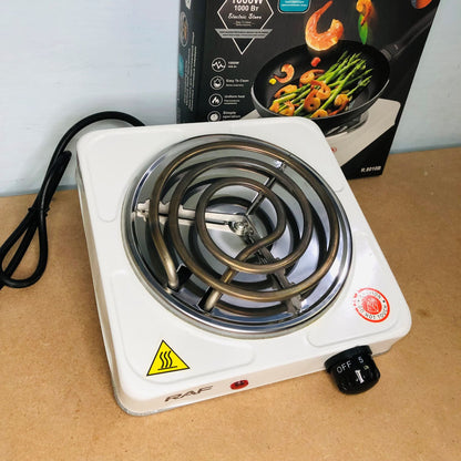 RAF 1000W Portable Electric Stove – Compact & Convenient Cooking