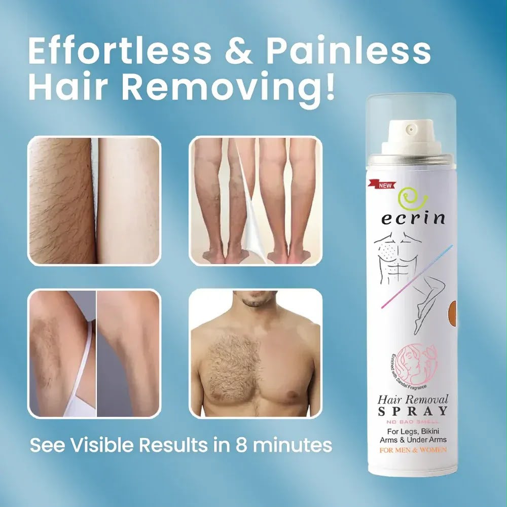 Ecrin Foaming Body Spray | Easy-to-Use Foaming Spray